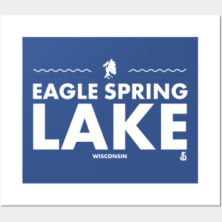 Walworth County, Waukesha County, Wisconsin - Eagle Spring Lake Posters and Art